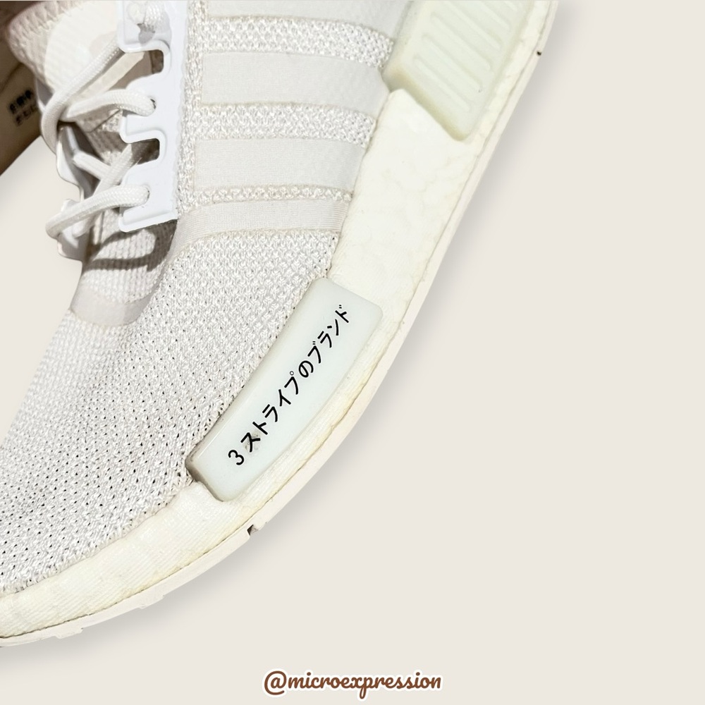 Adidas Japanese NMD_R1 Comfy Black/White Logo Running Tennis Daily Casual Shoes - Picture 10 of 13